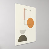 Moderne minimale geometrische vormgeving 3 folie afdrukken (Laagn)