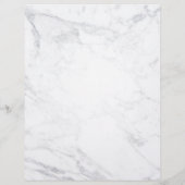 Moderne, minimale Gold Marble Geometric 8,5 x11 in Flyer (Achterkant)