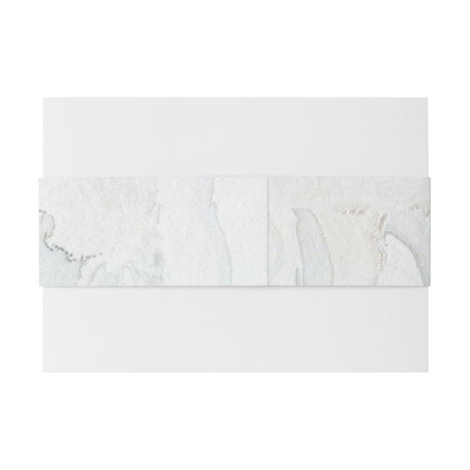 Moderne minimale grijze marmeren bruiloft uitnodigingen wikkel (Achterkant Voorbeeld)