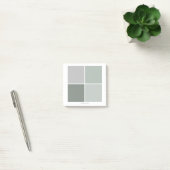 Moderne, minimale, groene planning post-it® notes (Kantoor)