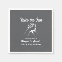 Moderne Minimale Handen Grijs Gewricht Verjaardag