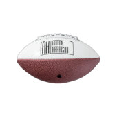 Moderne minimale Initialen en Logo naam American Football (Gedraaid 270)