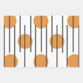 moderne minimale inpakpapier Flat Sheet Set van 3 (Voorkant 3)