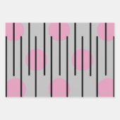 moderne minimale inpakpapier Flat Sheet Set van 3 (Voorkant 2)