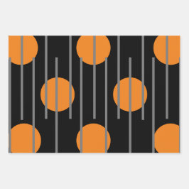 moderne minimale inpakpapier Flat Sheet Set van 3