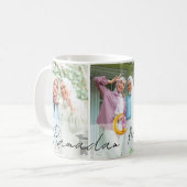 Moderne minimale Islamitische Ramadan Mubarak Foto Koffiemok (Voorkant links)