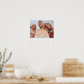 Moderne minimale Islamitische Ramadan Mubarak Foto Poster (Keuken)