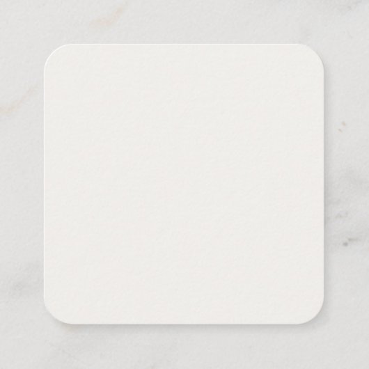 Moderne minimale Ivory RSVP QR Code Kaart (Achterkant)