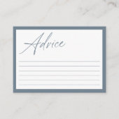 Moderne minimale kalligrafie | Advies van de Baby  (Voorkant)