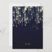 Moderne minimale kalligrafie-bruiloft bespaart de  kaart (Achterkant)