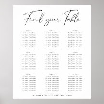 Moderne minimale kalligrafie-weduwenkaart