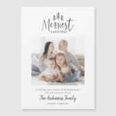 Moderne, minimale kerstfeestelijke multi-foto Holi (Voorkant)