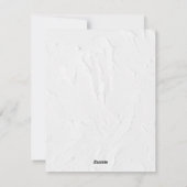 Moderne, minimale kerstfoto-kaart feestdagenkaart (Achterkant)