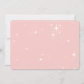 Moderne minimale kerstgeboorte aankondiging (Achterkant)