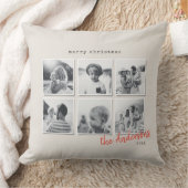 Moderne minimale Kerstmis multi foto home decor Kussen (Deken)