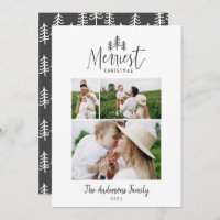 Moderne, minimale kersttong multi-foto