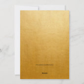 Moderne Minimale Kerstversiering Feestdagenkaart (Achterkant)