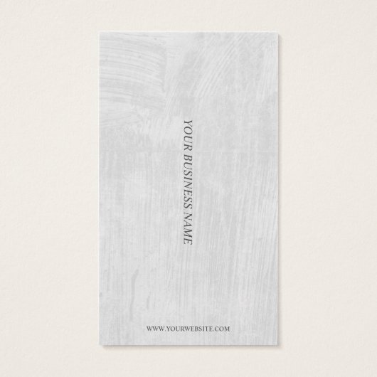 Moderne minimale Ketting Display Kaart (Achterkant)