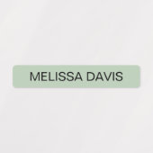 Moderne minimale Kinder waterdichte keurmerken Labels (Design 1)