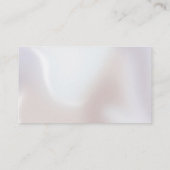 Moderne minimale make-up artiest parel visitekaartje (Achterkant)