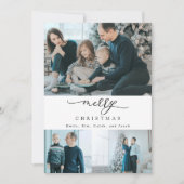 Moderne Minimale Manuscript 3 de Foto van de Kerst (Voorkant)