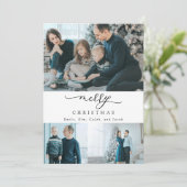 Moderne Minimale Manuscript 3 de Foto van de Kerst (Staand voorkant)