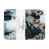 Moderne Minimale Manuscript 3 de Foto van de Kerst Magneet (Horizontaal)