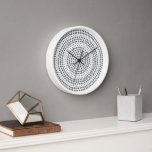 Moderne minimale meetkundige cirkel wit grijs<br><div class="desc">Een modern, geometrisch puntpatroon met een boho vibe. De afzonderlijke stippen bevinden zich in een cirkelvormig patroon. Om de kleur te veranderen: klik op het aanpassings of geavanceerde ontwerpgebied, en kies een kleur in de kleurenplukker. Zowel de achtergrondkleur als de stippen kunnen worden gewijzigd. De middelgrote Moderne look is een...</div>