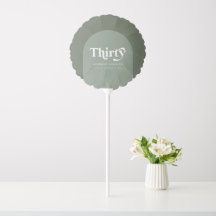 Moderne minimale meetkundige groene verjaardag