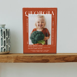 Moderne minimale momentopname Elk jaar verjaarda Fotoblokken