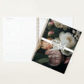 Moderne minimale monogram bloemen planner (Display)