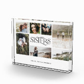 Moderne minimale multi-7-fotozusters elegant fotoblokken (Rechts)