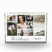 Moderne, minimale multi-8-foto beste vrienden eleg fotoblokken (Voorkant)