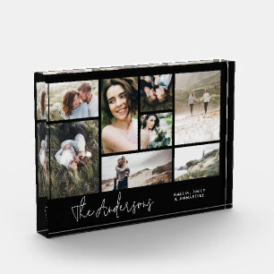 Moderne, minimale multi-8-foto beste vrienden eleg fotoblokken