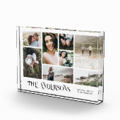 Moderne, minimale multi-8-foto beste vrienden eleg fotoblokken (Rechts)