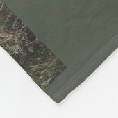 Moderne minimale multi-8 foto beste vrienden khaki fleece deken (Hoek)