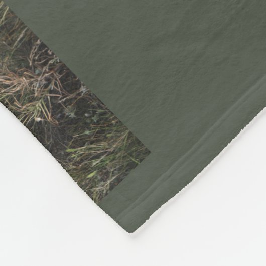 Moderne minimale multi-8 foto beste vrienden khaki fleece deken (Hoek)