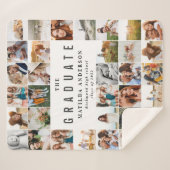 Moderne minimale multi-foetscriptcadeaukaart voor  sherpa deken (Voorkant (horizontaal))