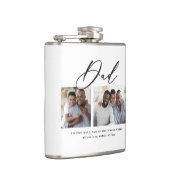 Moderne minimale multi-foetscriptgift heupfles (Rechts)