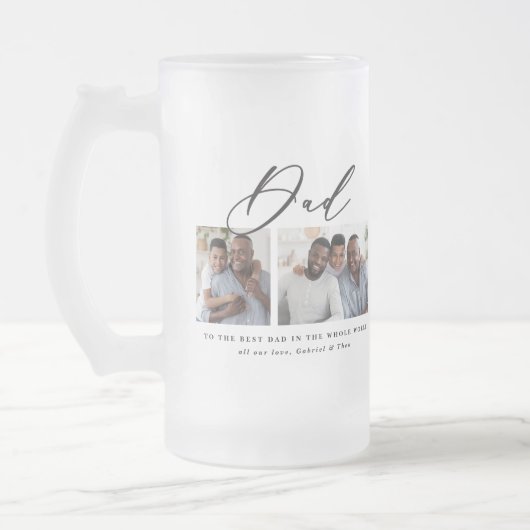 Moderne minimale multi-foetscriptgift matglas bierpul (Links)