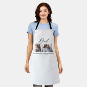 Moderne minimale multi-foetscriptgift schort (Gedragen)