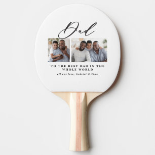 Moderne minimale multi-foetscriptgift tafeltennisbatje