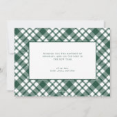 Moderne minimale multi-foto vakantiefotokaarten feestdagenkaart (Achterkant)