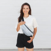 Moderne minimale naam Monogram Script Sjabloon Bla Heuptasje