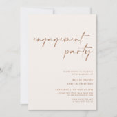 Moderne minimale neutrale servicepartij kaart (Voorkant)