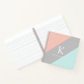 Moderne minimale Notitieboek voor kleurenblok (Binnen)