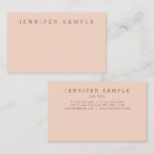 Moderne minimale ontwerpSjabloon Visitekaartje (Voorkant / Achterkant)