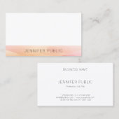 Moderne, minimale ontwerpversie Sjabloon rendy Visitekaartje (Voorkant / Achterkant)