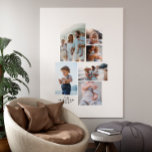 Moderne, minimale, op maat gemaakte familie 5 foto canvas afdruk<br><div class="desc">Moderne,  eenvoudige,  gepersonaliseerde familie multi-5 foto kerstvakantie cadeau home decor canvas. Eenvoudig,  elegant,  minimaal design. Ideaal voor moeder,  vader,  zus,  broer,  man,  vrouw,  tante,  oom,  oma,  opa,  verjaardag van opa,  kerst,  verjaardag,  moederdag,  vaders dag.</div>