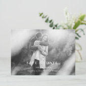 Moderne minimale opslagdatum kaart (Staand voorkant)